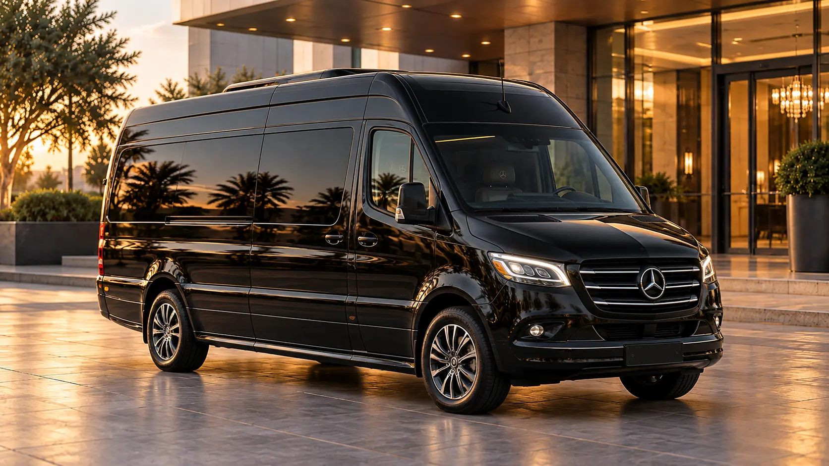 Sprinter Limo representative vehicle