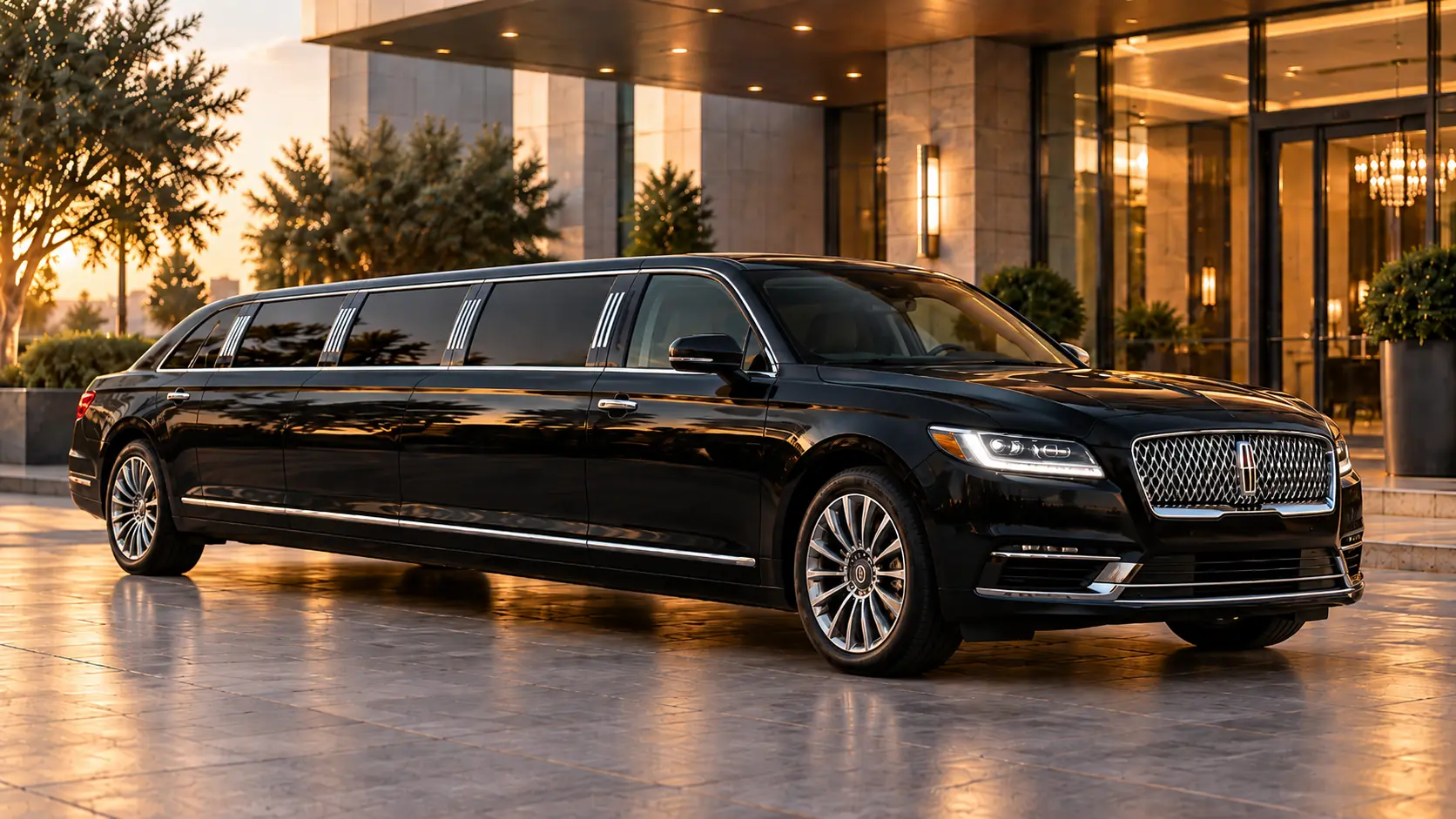 Stretch Limousine representative vehicle